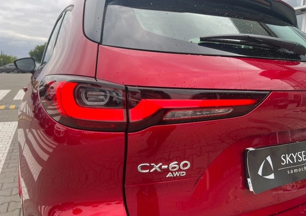 Mazda CX-60 cena 227800 przebieg: 27660, rok produkcji 2022 z Miechów małe 154